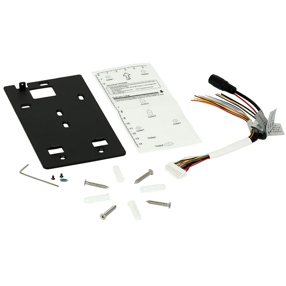 Imagem -04 - Hik Sistema de Vídeo ip sem Fio Reconhecimento Facial Door Station Poe Wifi Monitor Interior Capa de Chuva Ds-kv9503-wbe1 7