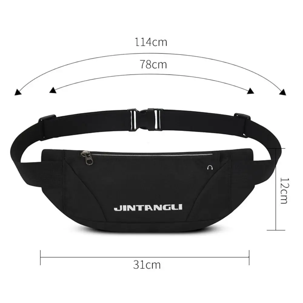 Ultra Thin Running Waist Bag Waterproof Oxford Anti-theft Marathon Jogging Bag Invisible Mobile Phone Bag Fitness Fanny Pack