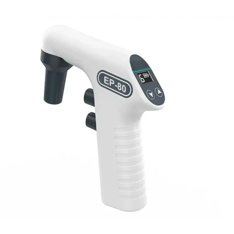 Digital Display Electric Pipette Large Capacity Electric Pipette Pump Electric Pipette Gun Aspirator Adjustable Speed