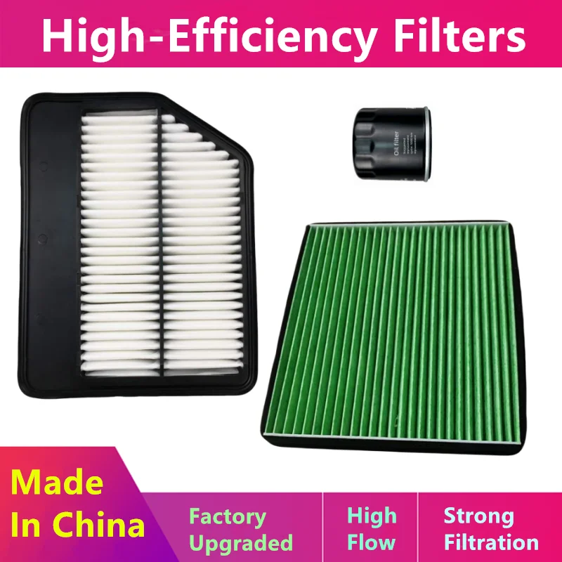 3pcs/for Sway G01 2.0L/Oil Filter, Air Cleaner & Cabin Air Filter/Auto Parts