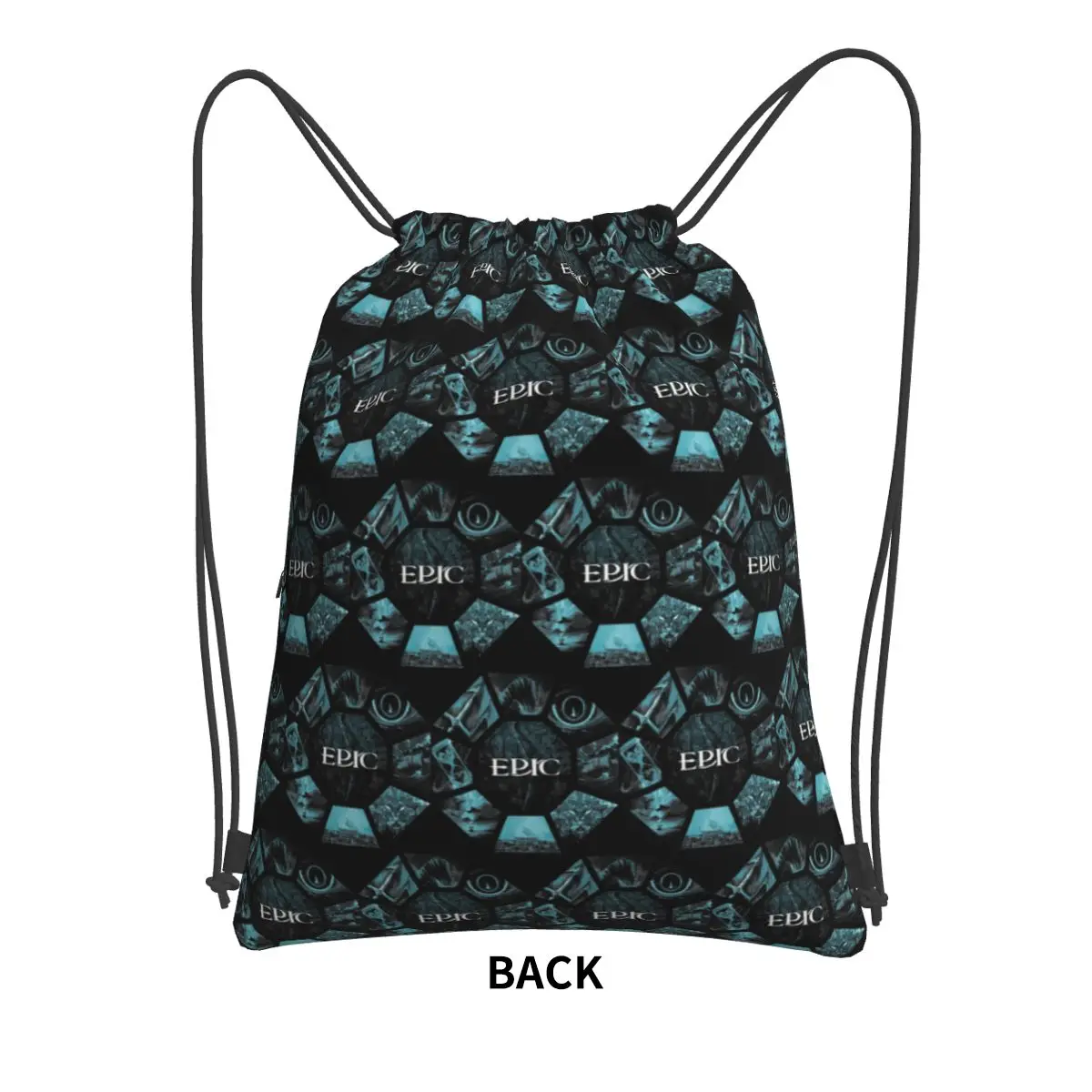 Epic The Musical Backpacks Fashion Portable Drawstring Bundle Pocket Sundries Bag Book Bags For Man Woman Students