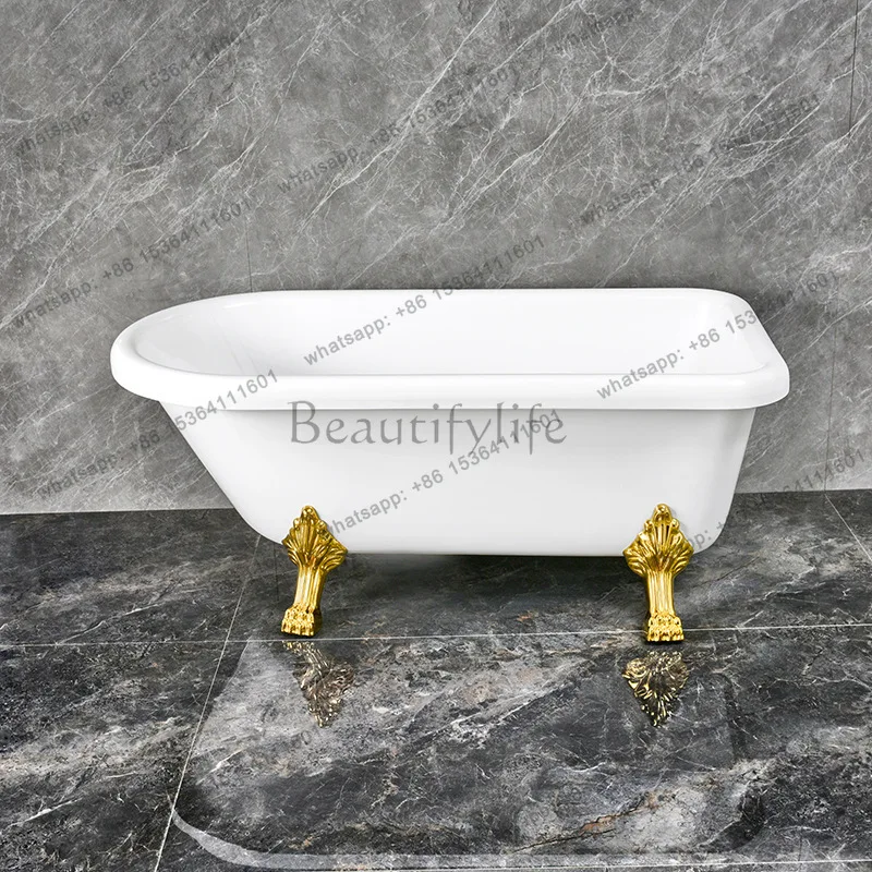 Independent acrylic bathtub adult hotel small apartment bed and breakfast concubine tank