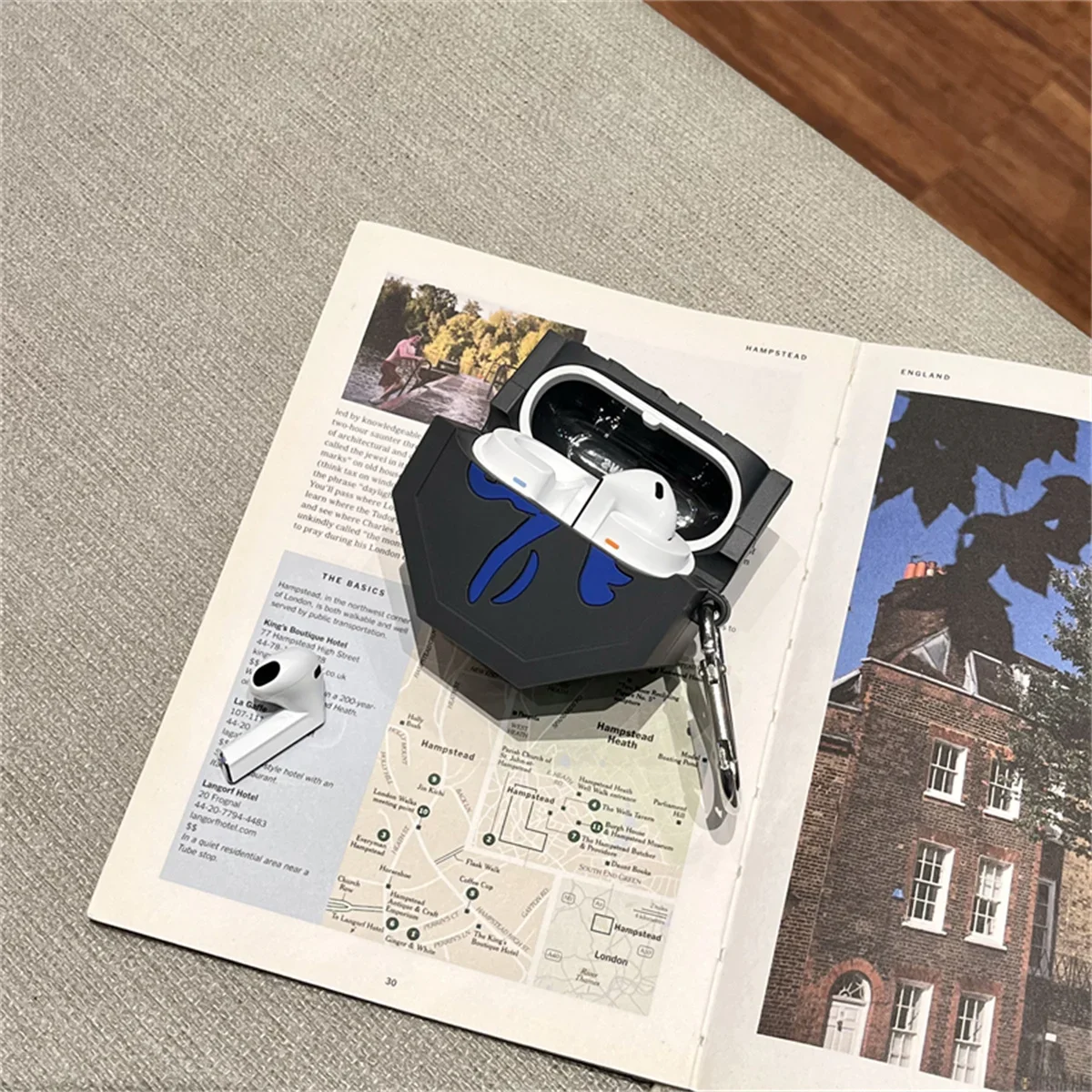 جراب سماعة رأس سيليكون بتصميم مضحك مع سلسلة مفاتيح للأولاد ، Samsung Galaxy Buds 3 ، Buds 3 Pro ، ظريف ، رجال ، أو