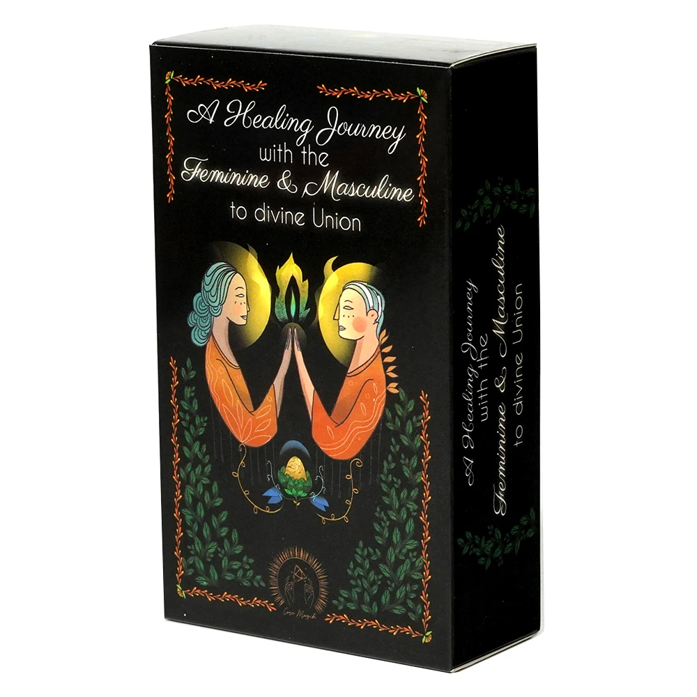 88pcs Cards Healing Journey with the Feminine and Masculine to Divine Union Tarot Deck Oracle will Reveal Different Aspects