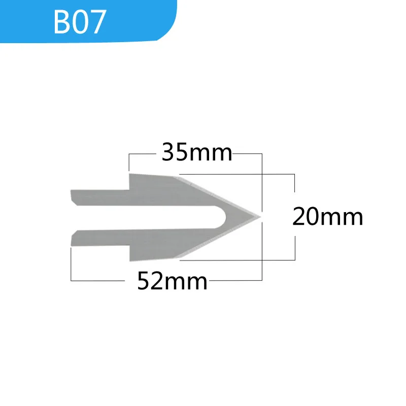 Cuchilla de corte en caliente para cuerda de tela, cuchillo de calentamiento eléctrico, accesorios de corte de espuma, cuchillo ranurado, hoja recta