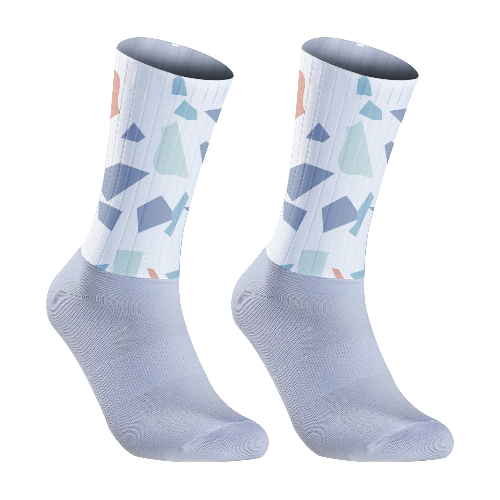 Chaussettes Aero Anti-Cyclisme pour Homme, Accessoire de dehors pour Vélo, Course à Pied, Nouvelle Collection Été 2024