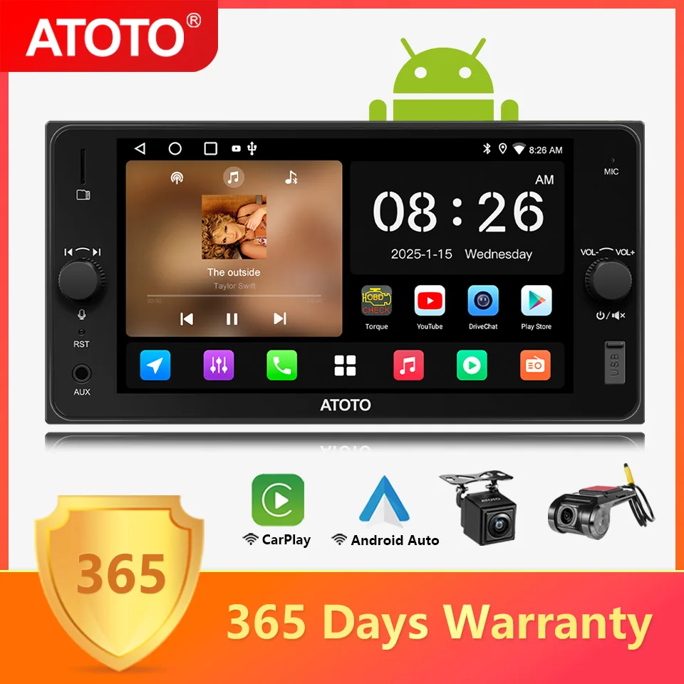 ✳️ ANDROID ATOTO 2G+32G CARPLAY✳️ 7112ekEtWuL.webp?v=1768964833&