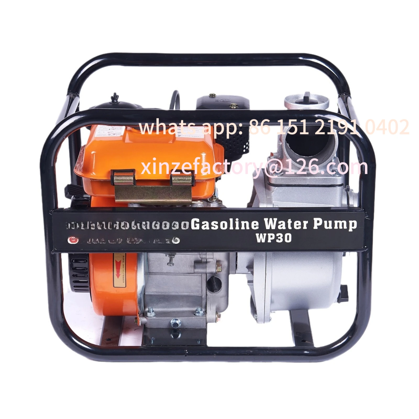 Potência especial do motor agrícola personalizável DWP30 168F 170F fluxo grande de 3 polegadas