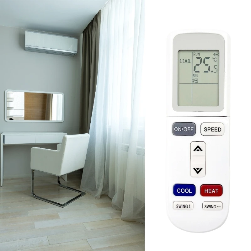 1pc Universal LCD Air Conditioner Remote Control for Aux YKR-L/101E YKR-L/102E YKR-L/103E Conditioning Remote Controller