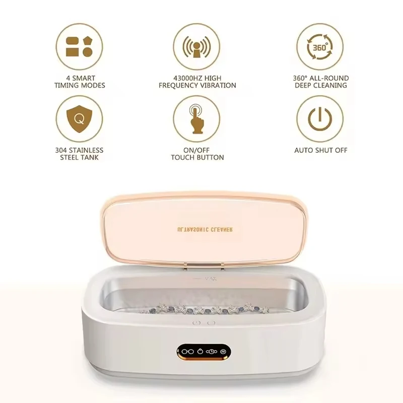 Ultrasonic Cleaner High Frequency Washing Vibrator Ultra Sonic Cleaning Machine Ultrasound Wash Cleaner Bath For Glasses Jewelry