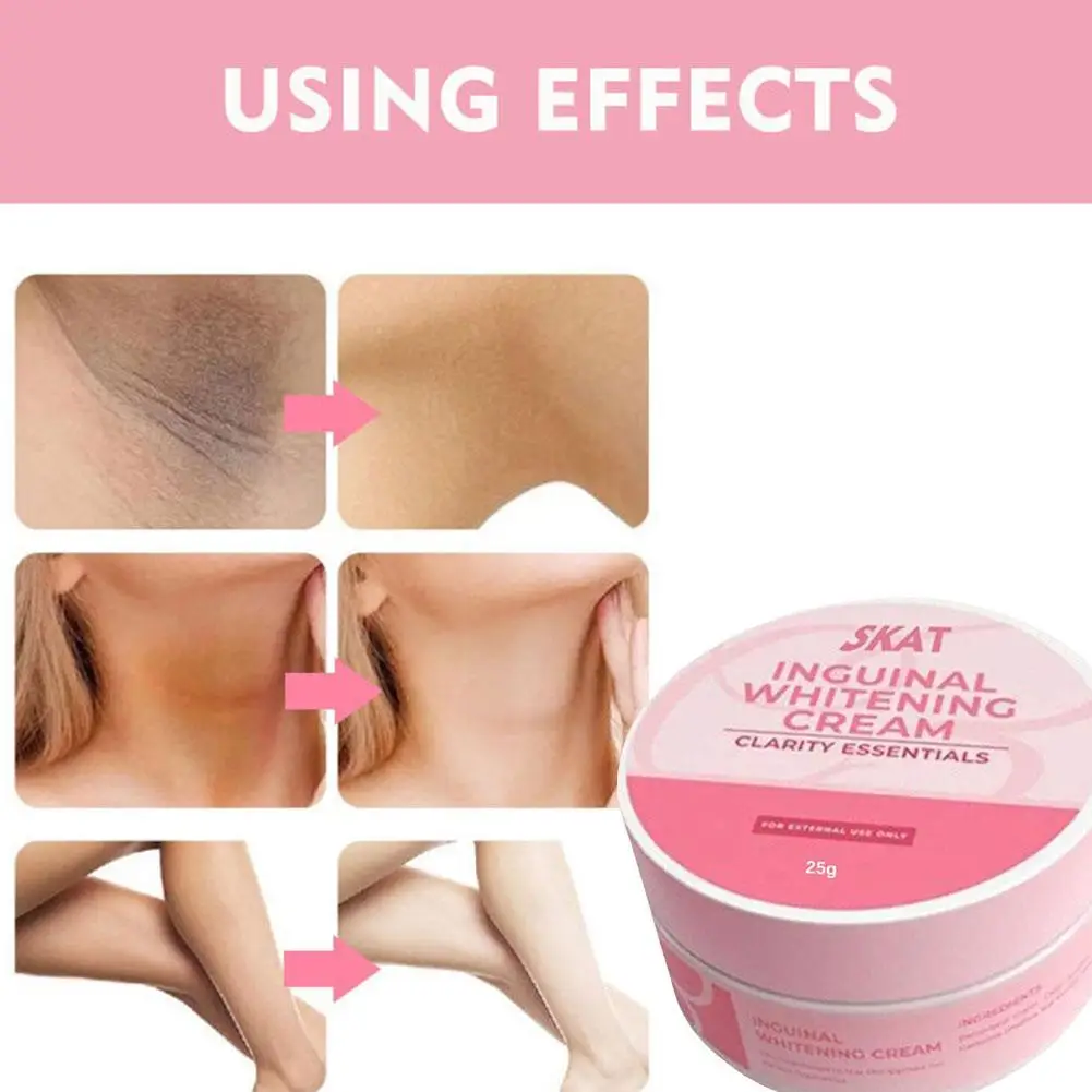 Underarm And Groin Whitening Cream Bleaching Whiten Butt Knee Brighten Inner Thigh Intimate Parts Dark Remove Care