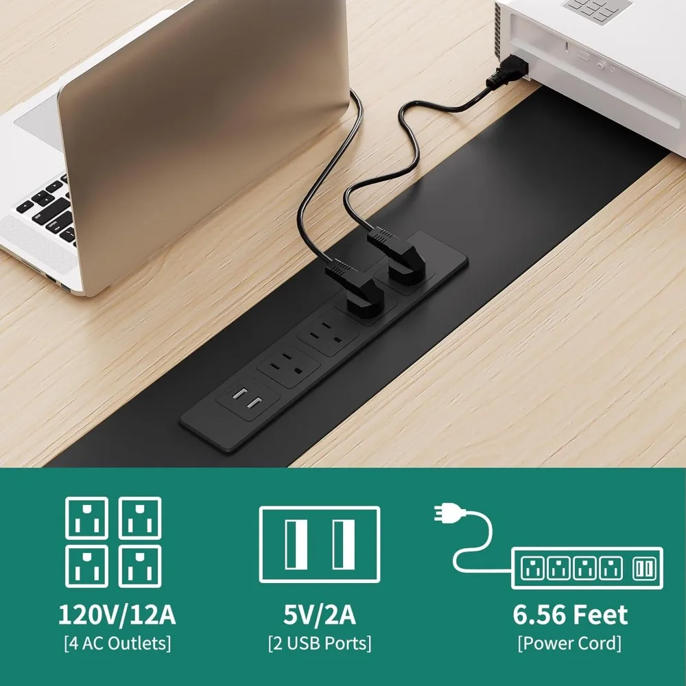 Mesa De Conferência Com Tomadas, Mesa De Reunião Moderna Para Sala De Conferência De Escritório, Mesa De Reunião Em Forma De Barco