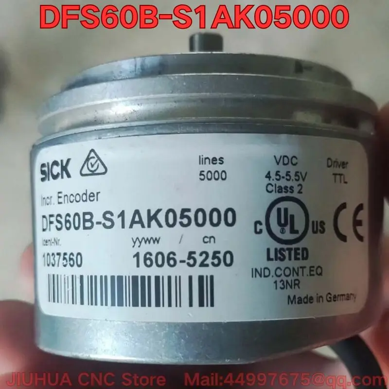 The function test of second-hand DFS60B-S1AK05000 encoder is normal.