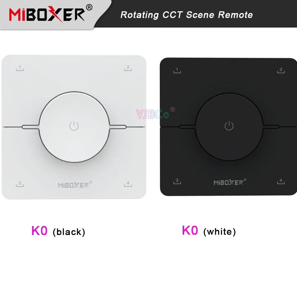 Miboxer K0 Rotating Wheel CCT Scene Remote Adjust Color Temperature Brightness Dimming LED Controller 2.4G Lamps switch dimmer