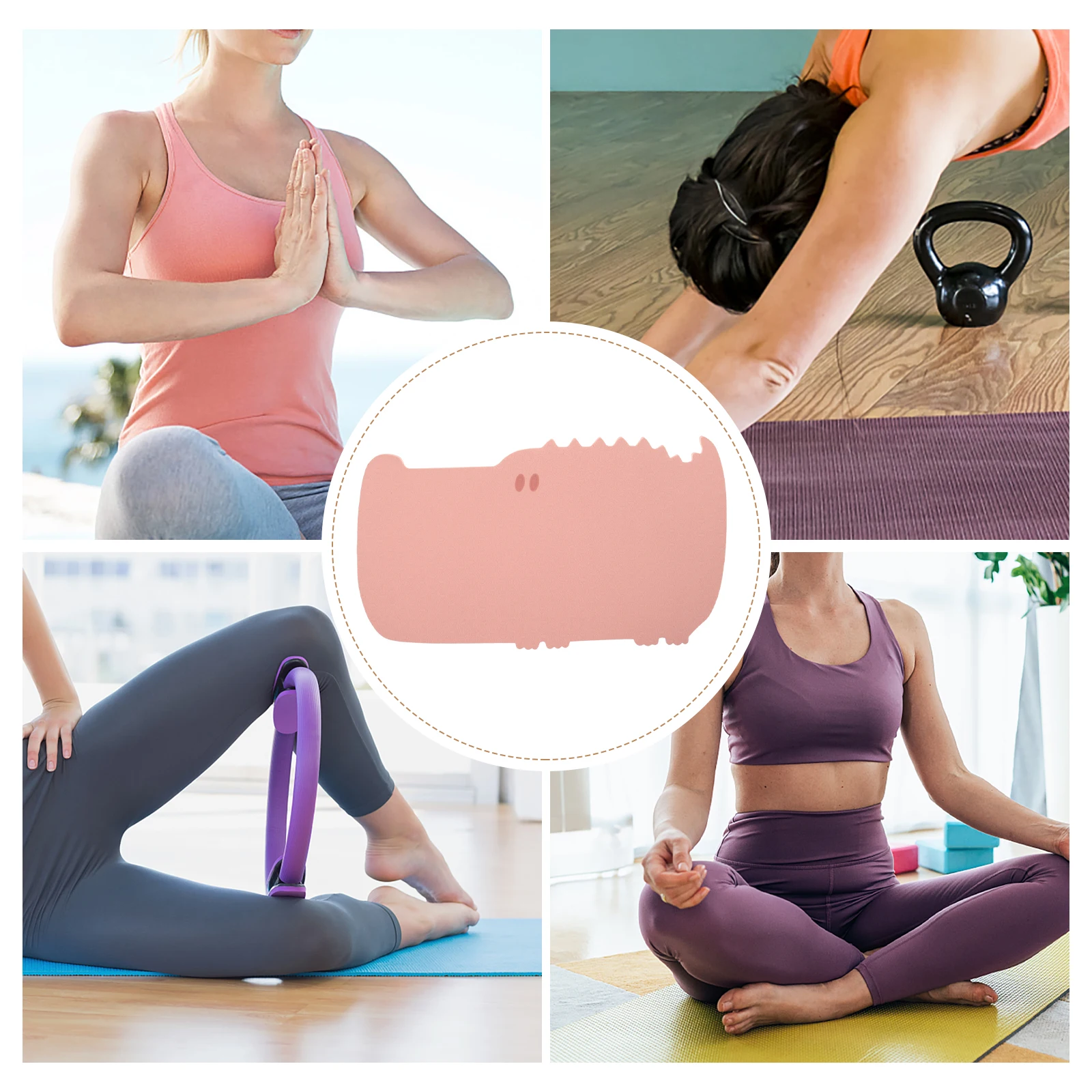 

Exercise Mats Knee Protection Pad Non Slip Yoga Workout Pads Fitness Kneeling for Kids