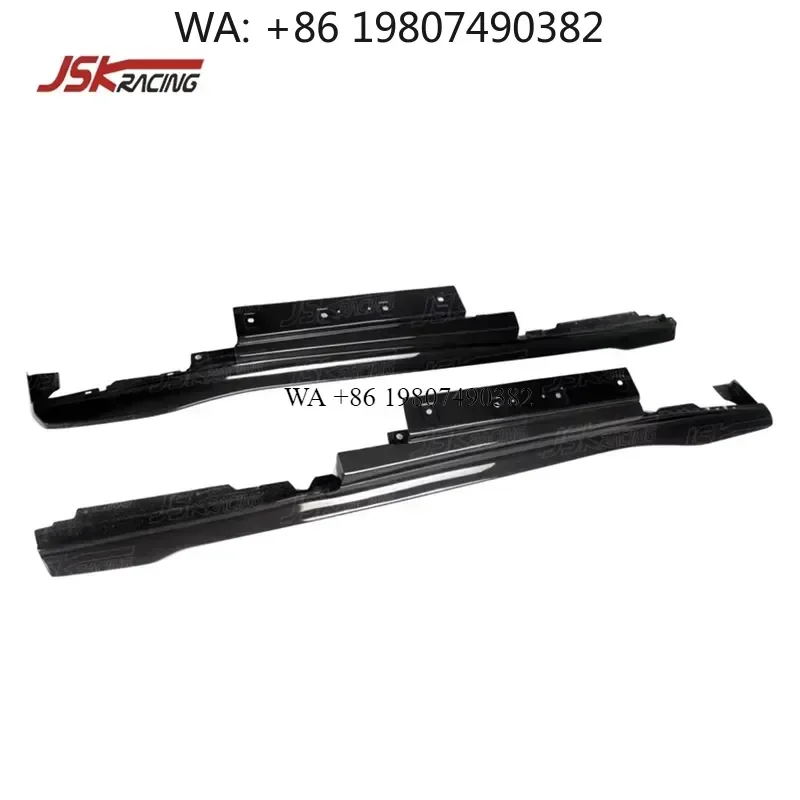 Wmwmnu Dry Carbon Fiber Side Skirt Fin for 812 Superfast 2017-2020 Mans Style Body Kit Exterior Accessories Car