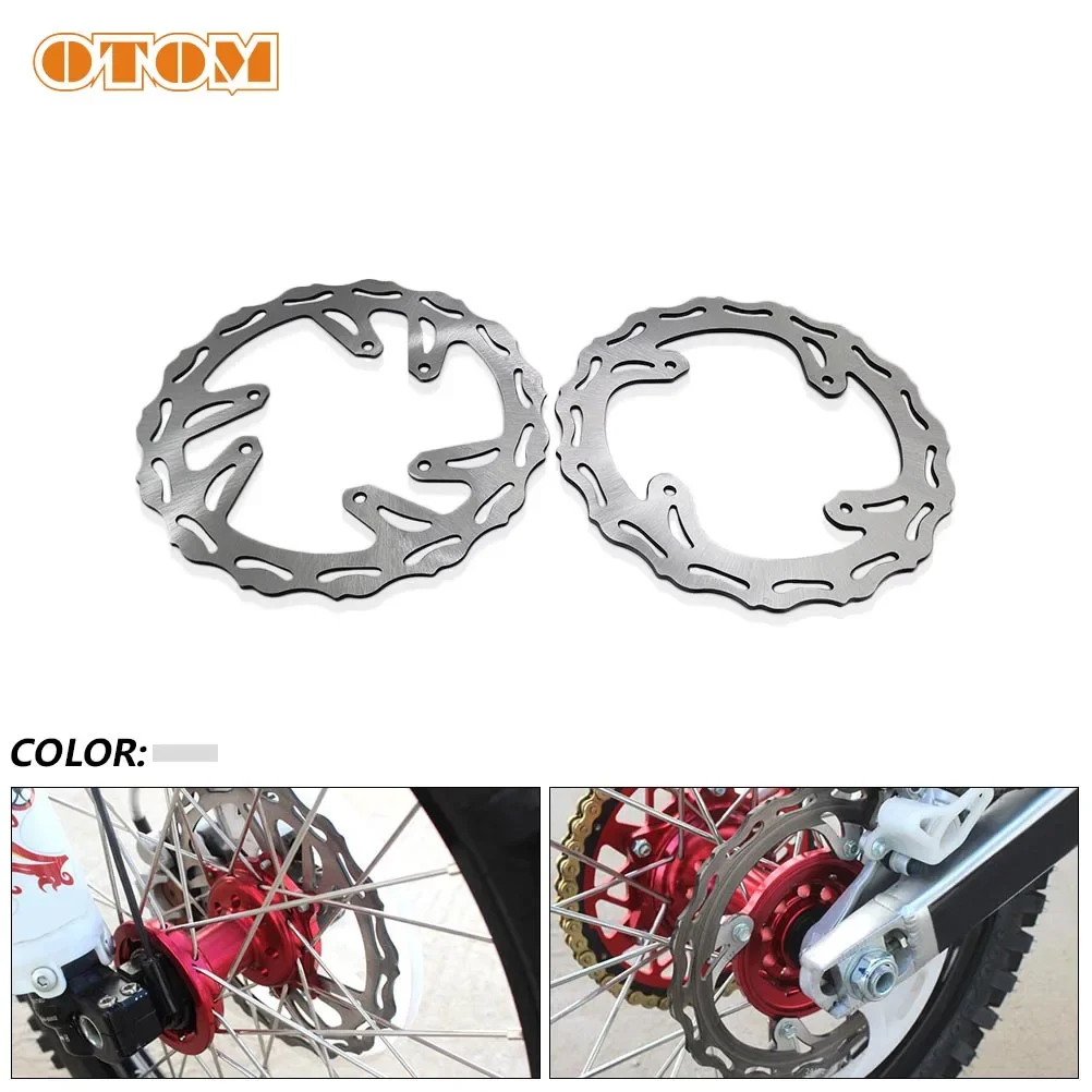 240mm Motorcycle Front Rear Brake Disc Brake Rotor Disk For HONDA CRF250R CRF250X CRF450R CRF450X CR125R CR250R 1995-2020