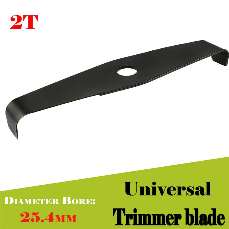 Hardened Steel 2Tooth 2T Universal Thicken Trimmer Blade Knife For Strimmer Brushcutter Replace Hardened Steel 31x3.4cm