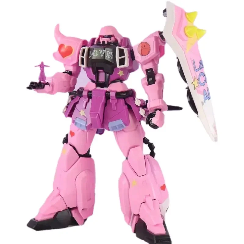 

Original Bandai BLAZE ZAKU WARRIOR 1/100 MG 2001K ZGMF-1001/A1 LIVE CONCERT VER. Pink Action Toy Figures Assembly Toys