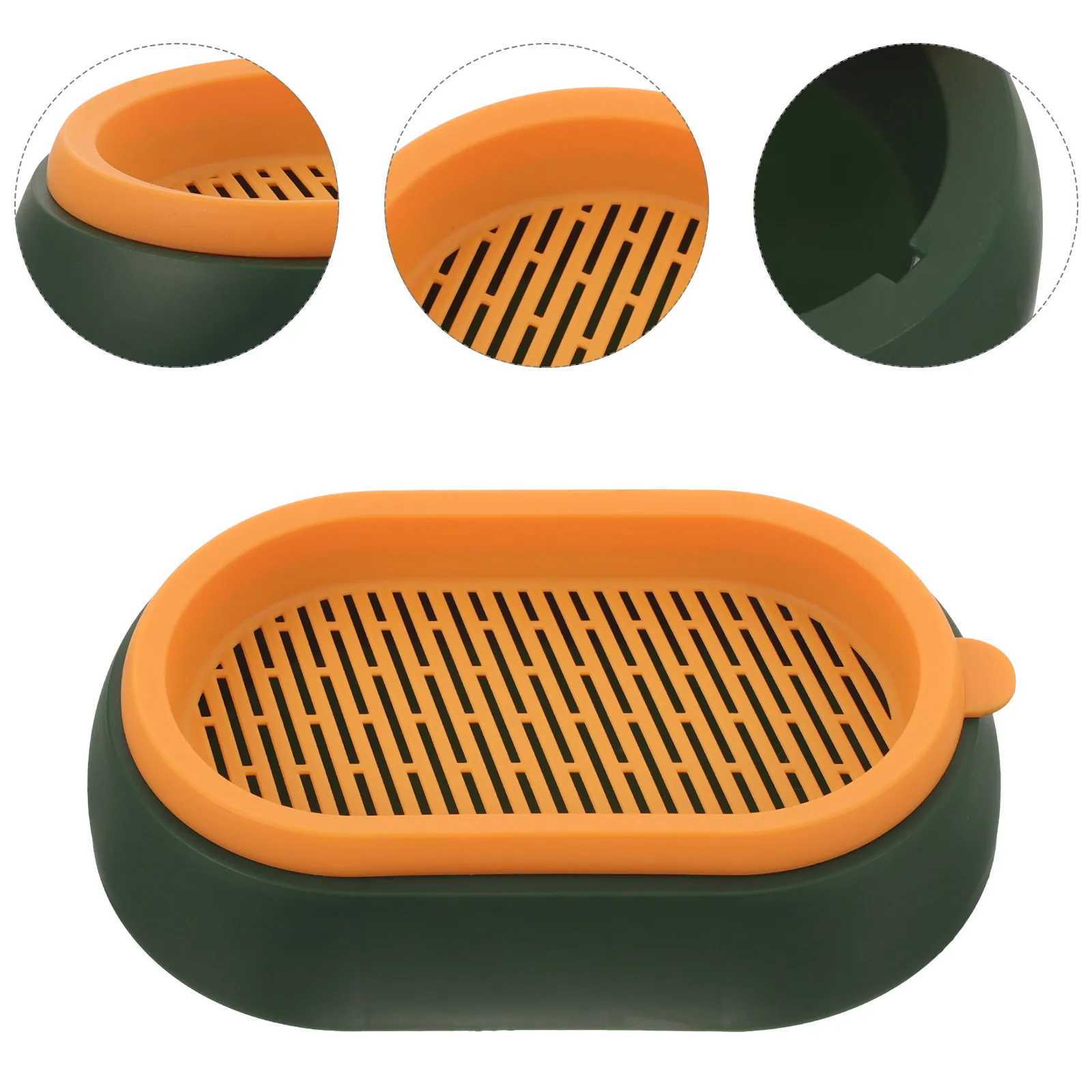 

Hydroponic Planting Box Household Cat Grass Planter Catnip Convenient Soilless Culture Container Plastic Nursery