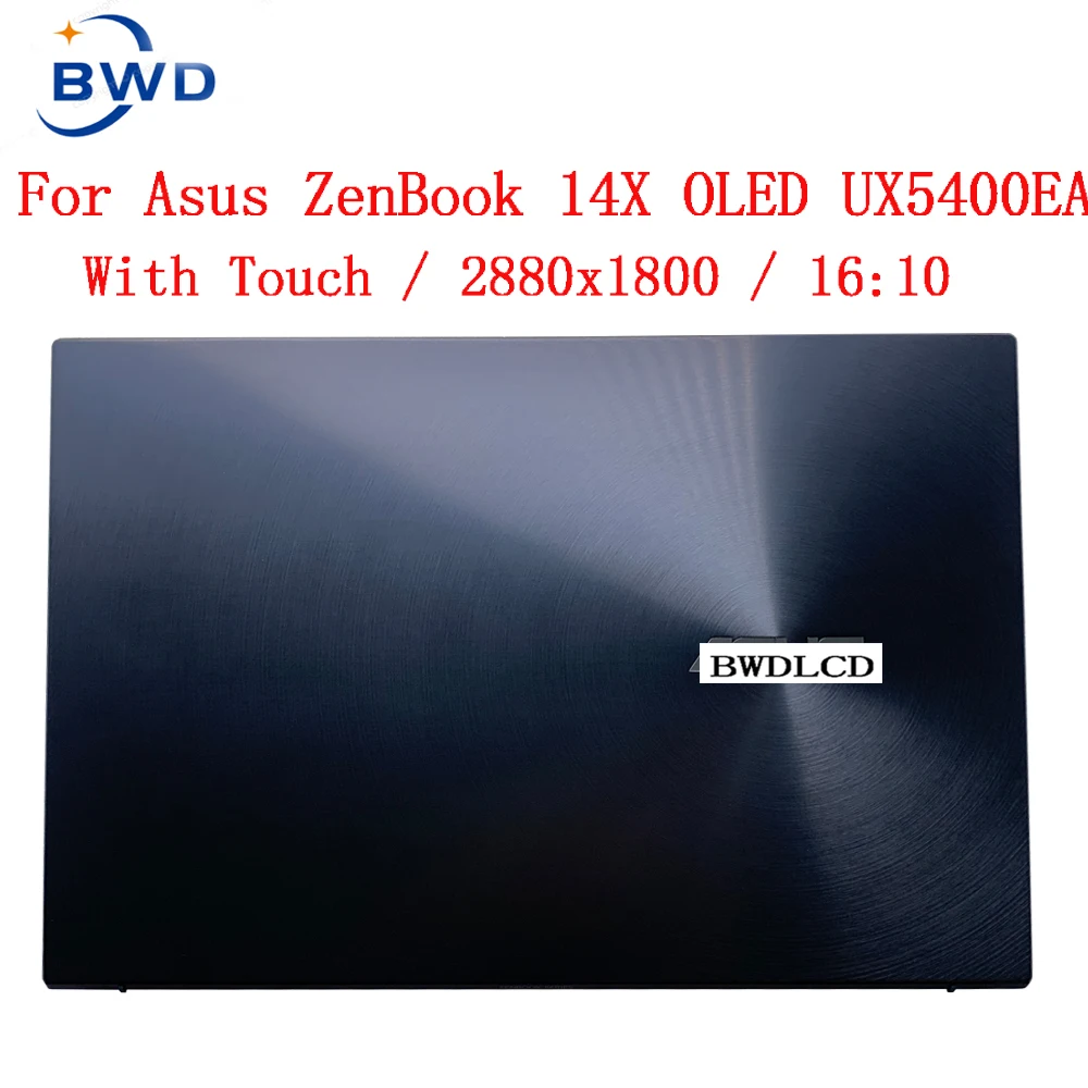 Imagem -05 - Montagem do Digitalizador Lcd 140 Oled 2.8k Parte Superior da Metade para Asus Zenbook 14x Ux5400 Ux5400e Ux5400ea