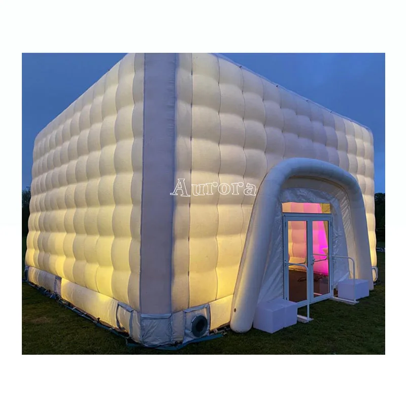 LED Inflatable Lighting Tent Outdoor Inflatable Nightclub Tent For Party