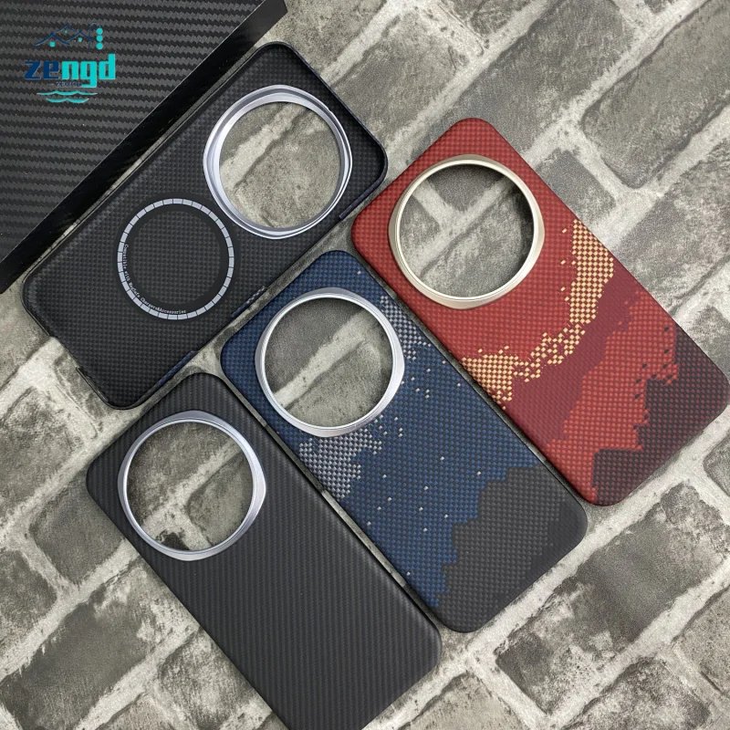 

For Honor Magic 8 Pro Phone Case Kevlar Magnetic Aramid Fiber Protective Cover Honor Magic 8