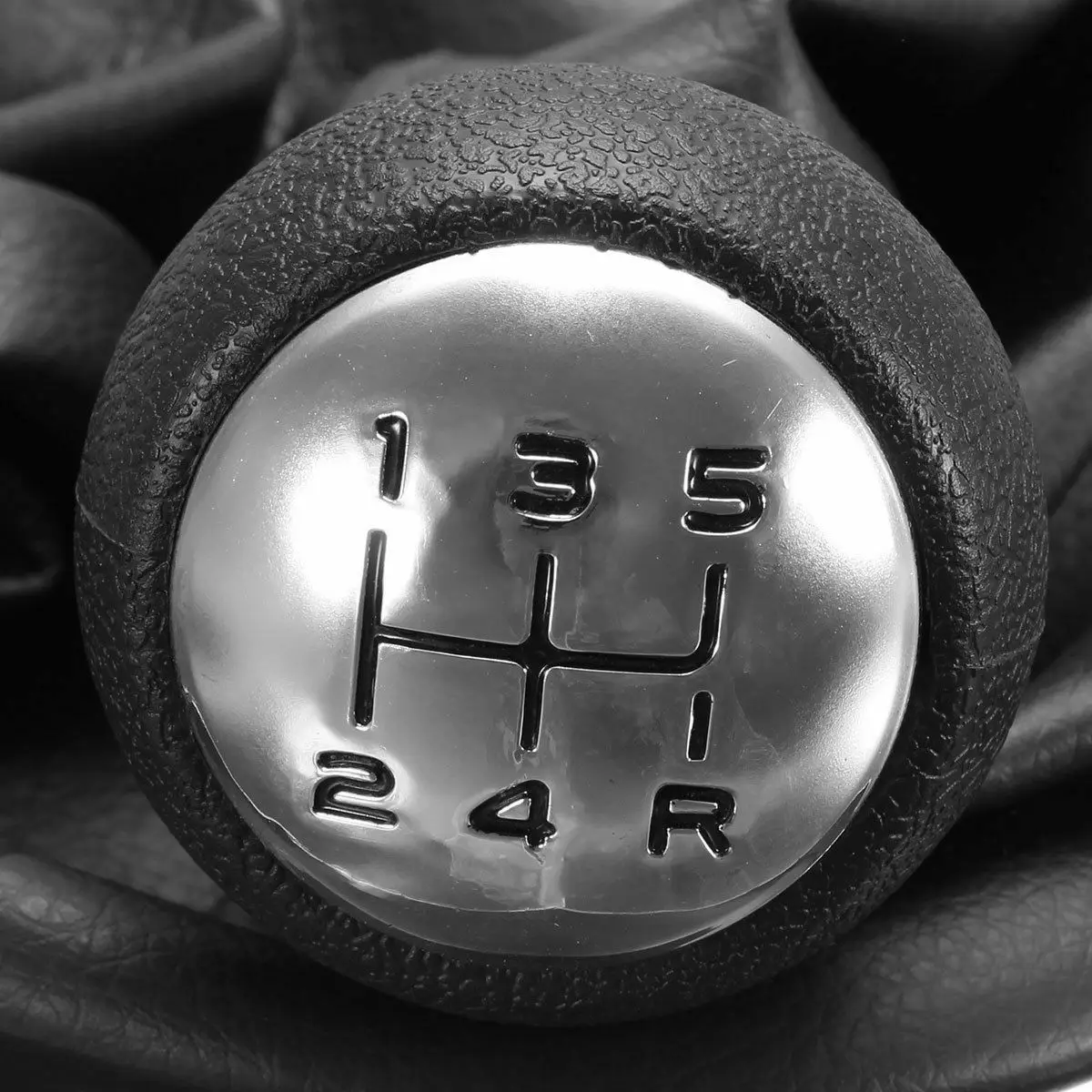 5 Speed Car Gear Shift Knob With Gaitor for Peugeot 207 307 307 CC 308