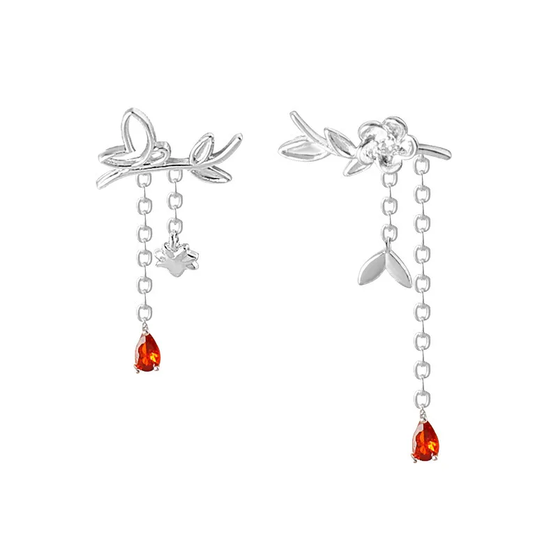 Anime Tian Guan Ci Fu Hua Cheng Xie Lian Cosplay accesorios de disfraz mariposa colgante pendiente gancho joyería amante regalo