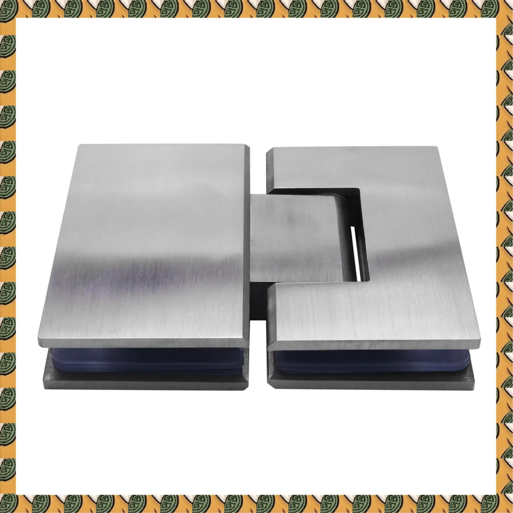 

A77I 2X сверхмощная 180-градусная стеклянная дверь шкафа витрина зажим для шкафа стеклянная петля для душевой двери запасные части полированные