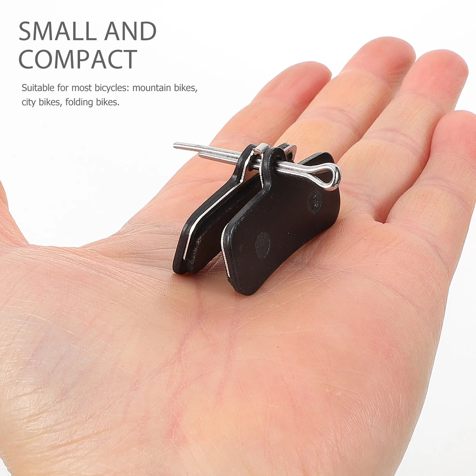 

2Pairs Bike Brake Pads Mountain Bike Disc Brake Replacement High Performance Durable Cycling Supply for Road City Folding Bikes