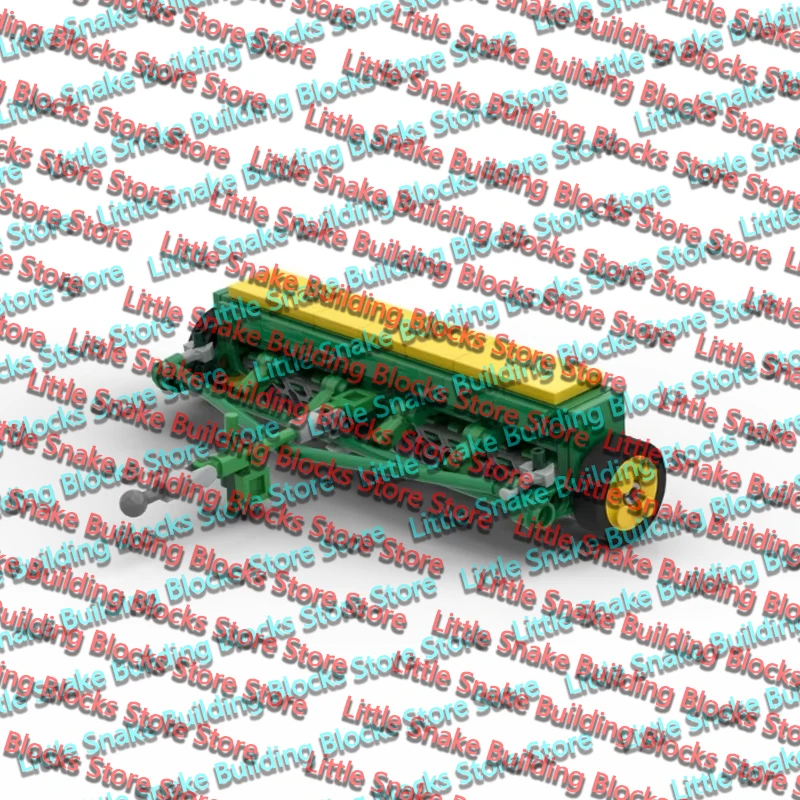 QWERT City Car Model MOC Building Bricks Traction Type Seed Drill Modular Technology Holiday Gifts Assemble Toys Suit Display