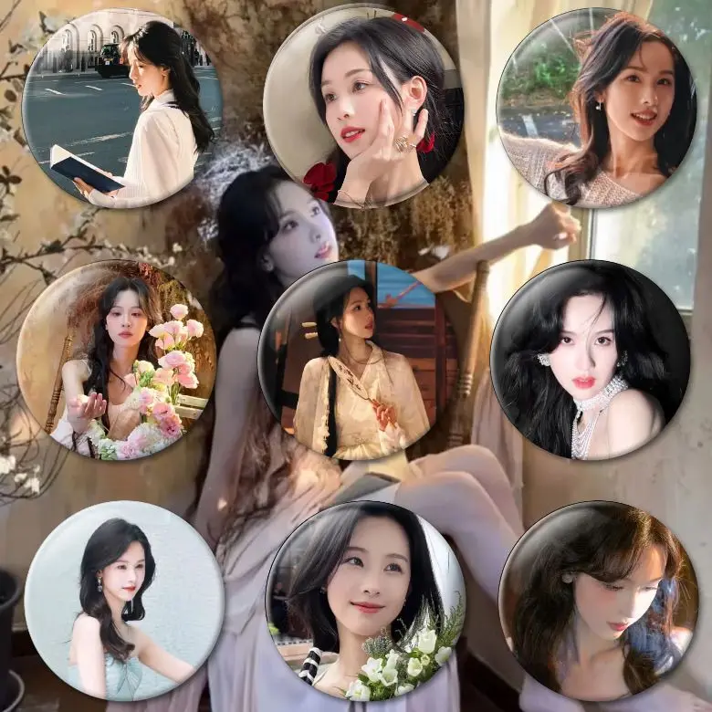

Chen Duoling series character-related photo badges, 58mm in size, brooches, complete set of nine pieces