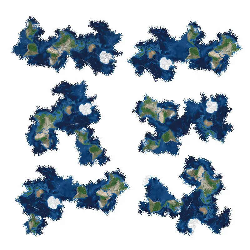 Decrypt Puzzle Infinite Earth Alien Irregular Wooden Level 10 High Difficulty