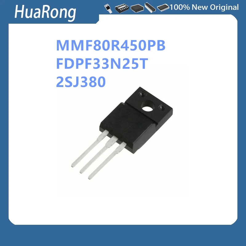 20Pcs/Lot  MMF80R450PB 80R450PB FDPF33N25T FDPF33N25 33N25 2SJ380 J380