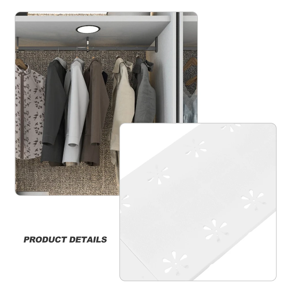 

3pcs Expandable Closet Shelf Wardrobe Storage Rack Telescopic Organizer Tension Shelf For Clothes Cabinet Cupboard