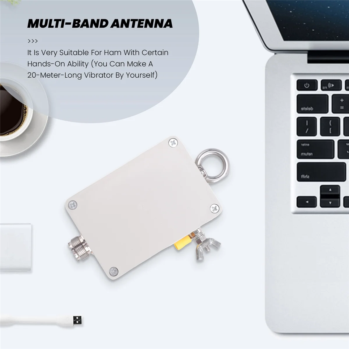 

N33R_Multi-Function End-Fed Antenna 49:1 Barron Shortwave Antenna Barron