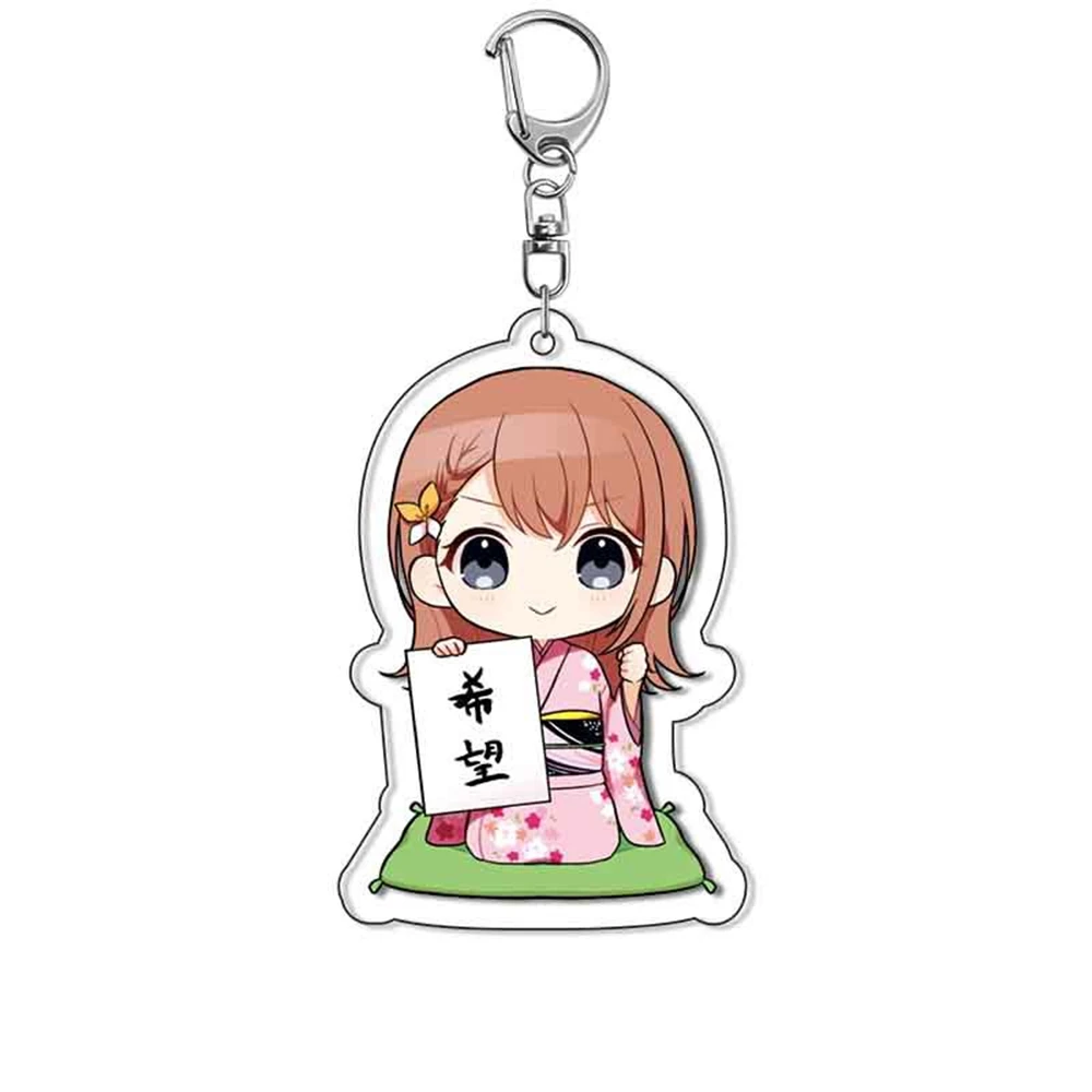 Anime Project Sekai Cosplay COSTUME Acrylic Key Chains Keyring Prop Xmas Gift