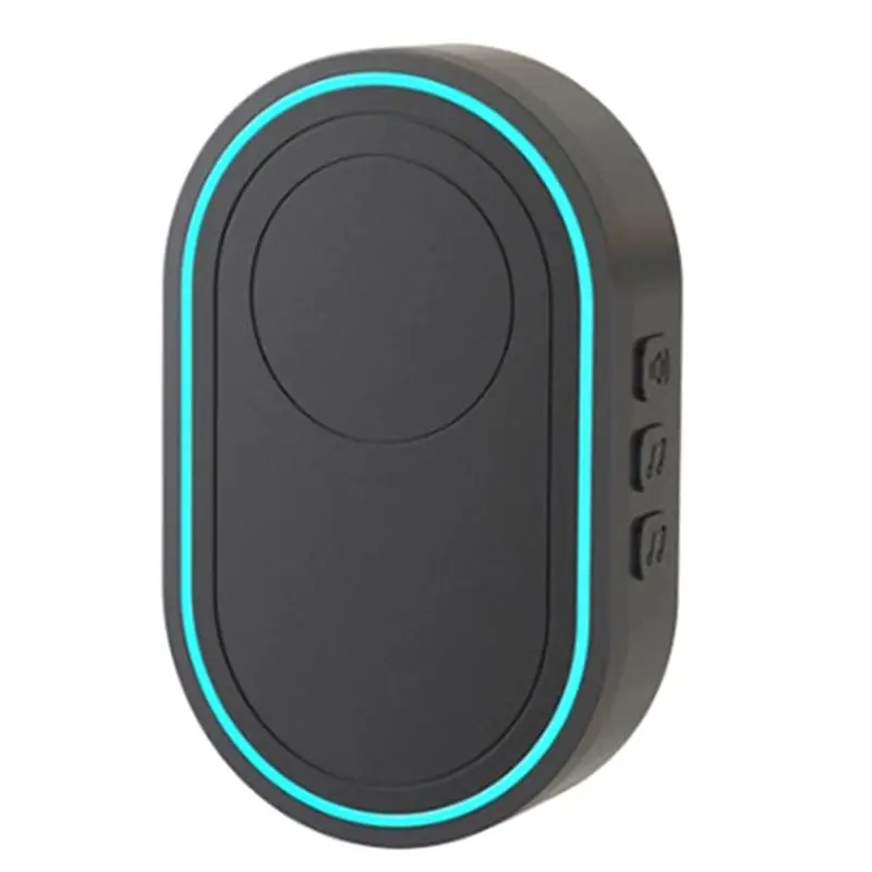 【BRILLIANT 】Waterproof Smart Door Bell Chime Intelligent Wireless Doorbell Home Welcome Emergency Button EU Plug