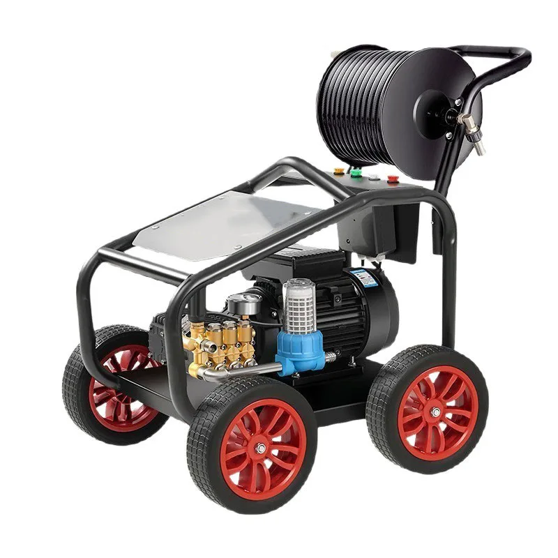 

220V Electric High-Pressure Pipe Dredging Machine - Professional Drain Cleaning and Unclogging Machine