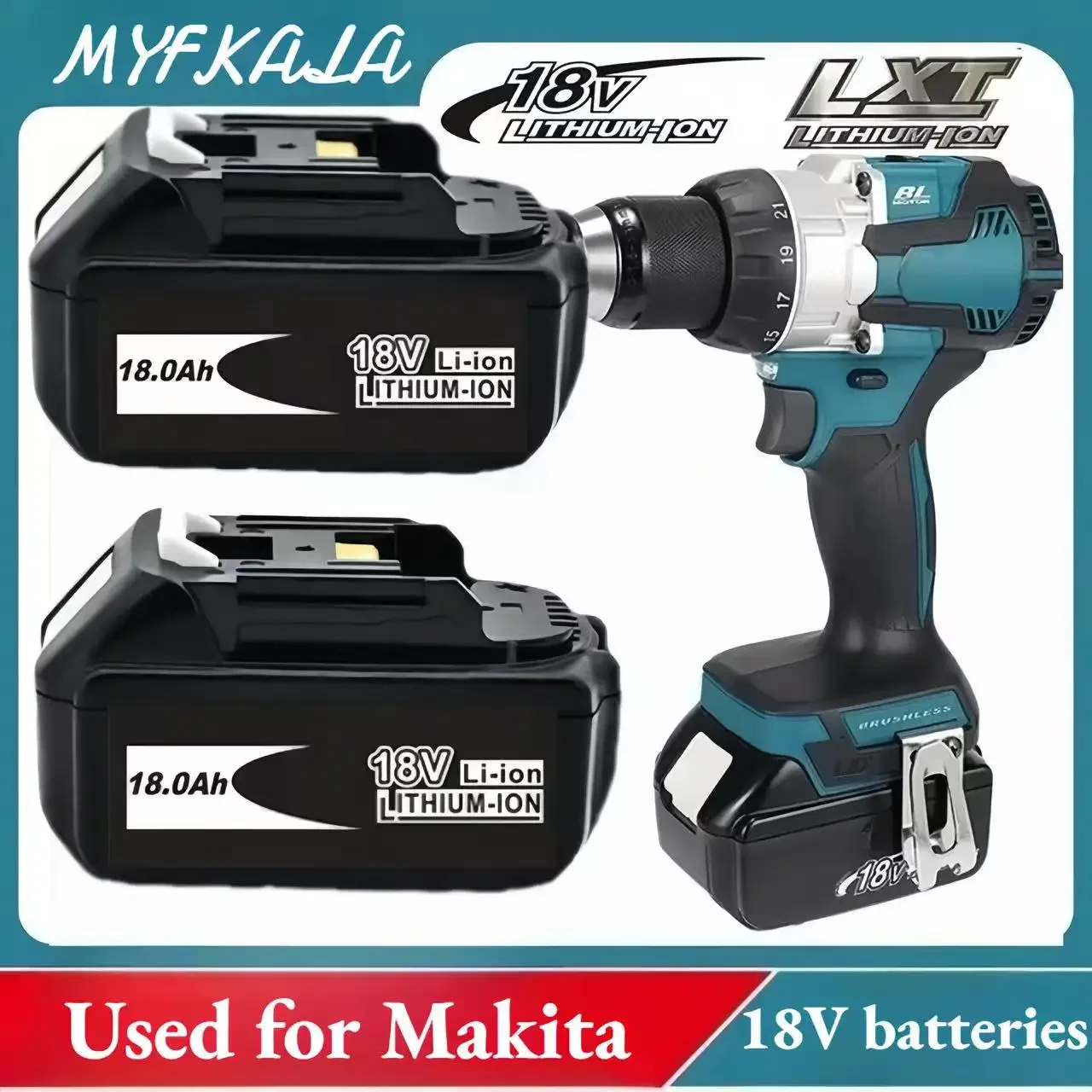 100% BL1860 Recharg… - image