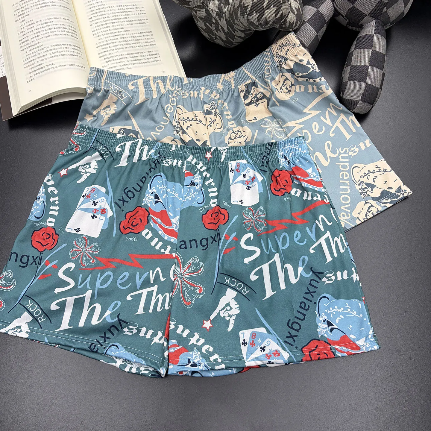 shorts-masculinos-respiraveis-para-casa-estampados-confortaveis-soltos-tipo-boxer-roupa-Intima-de-verao-fibra-de-polies