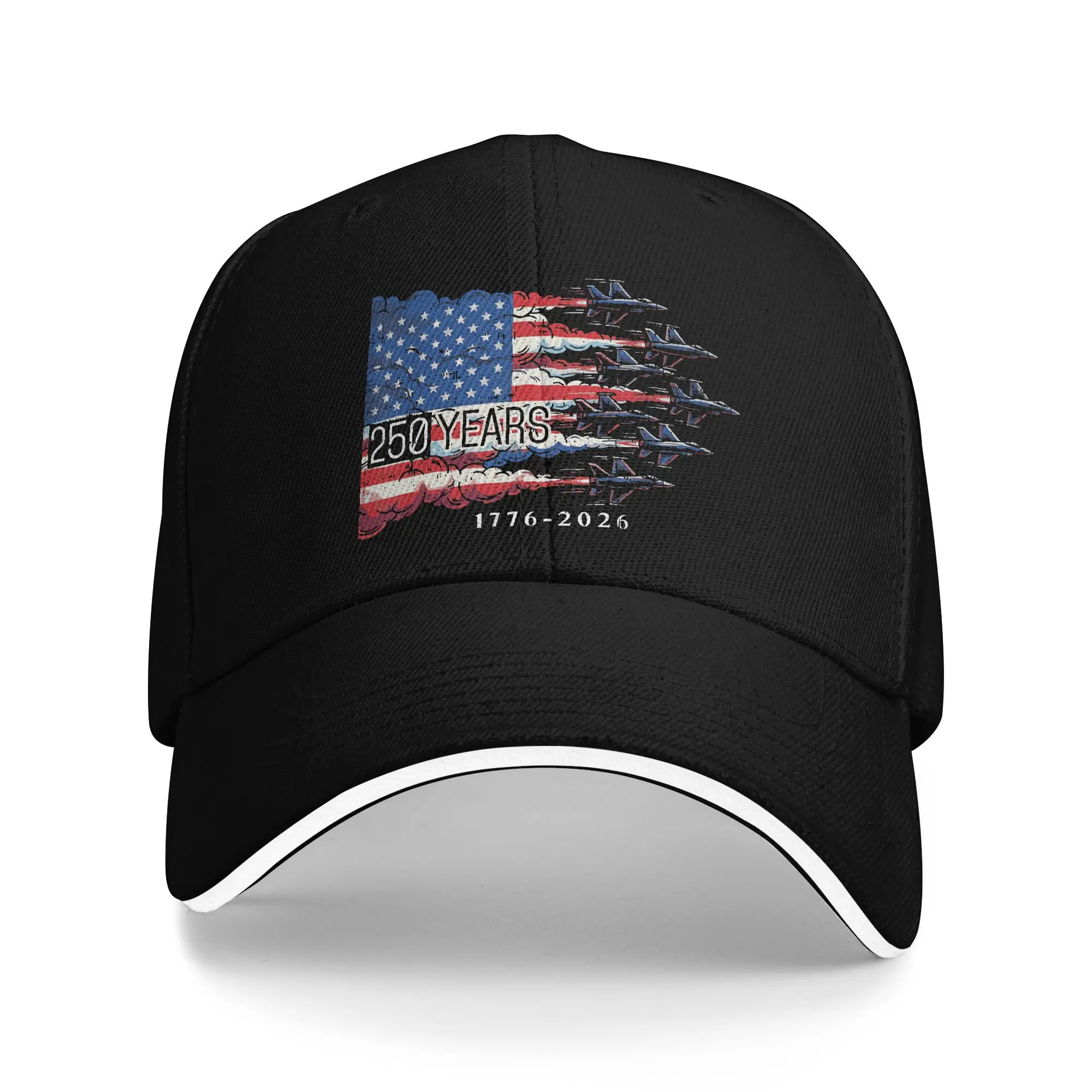 250th Anniversary USA 250 Years Flag 4th of July Casual Baseball Cap  Running Hip Hop Hats Summer Dropshipping Baseball Caps