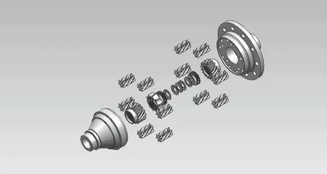 Jimny Car Styling Front And Rear LSD(Limited Slip Differential) Helical Gear