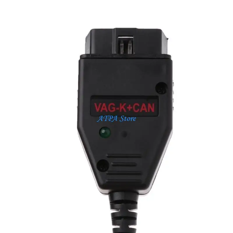 U13C VAG-K + CAN 1.4 OBD2 เครื่องสแกนเนอร์วินิจฉัยสาย COM