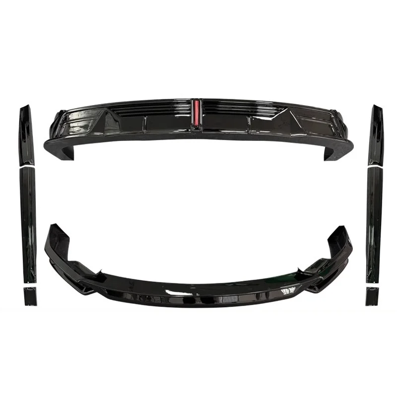 

ABS material Body kit for BYD Sealion 07EV 2024-2025 modified Gloss balck Front lip Rear lip with lamp Side skirt