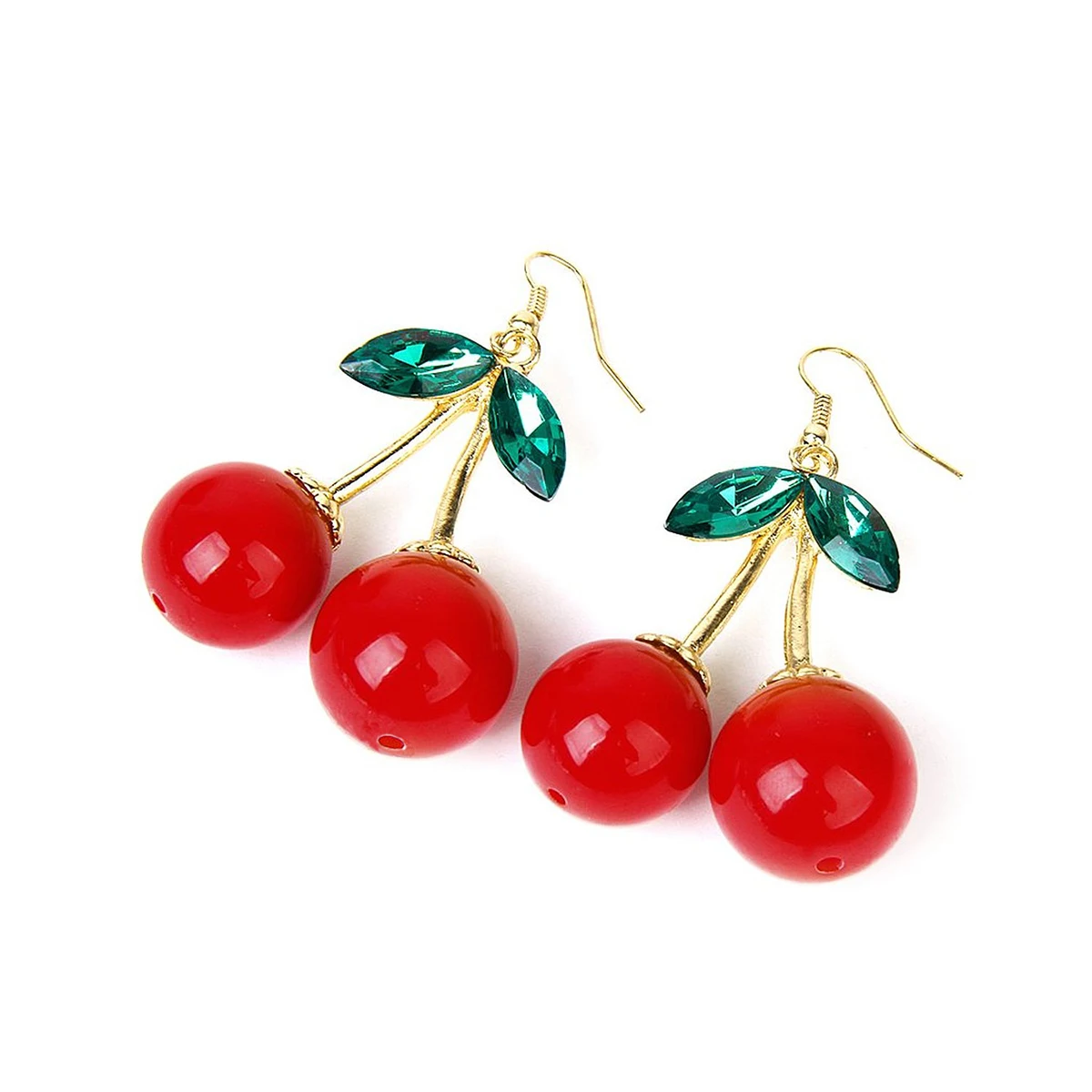 

Cherry ear pendants Cherry earrings Women cherry earrings Girls cherry ear pendants earrings