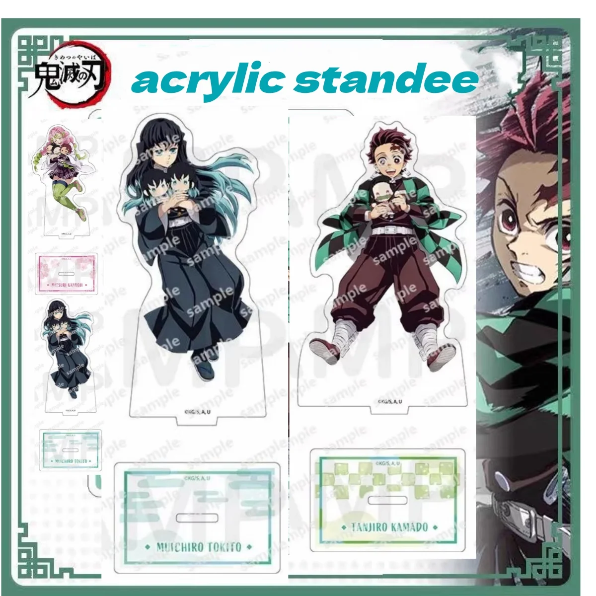

Demon Slayer Kanroji Mitsuri Acrylic Stand Anime Peripheral Desktop Ornament ornament Unisex birthday gift