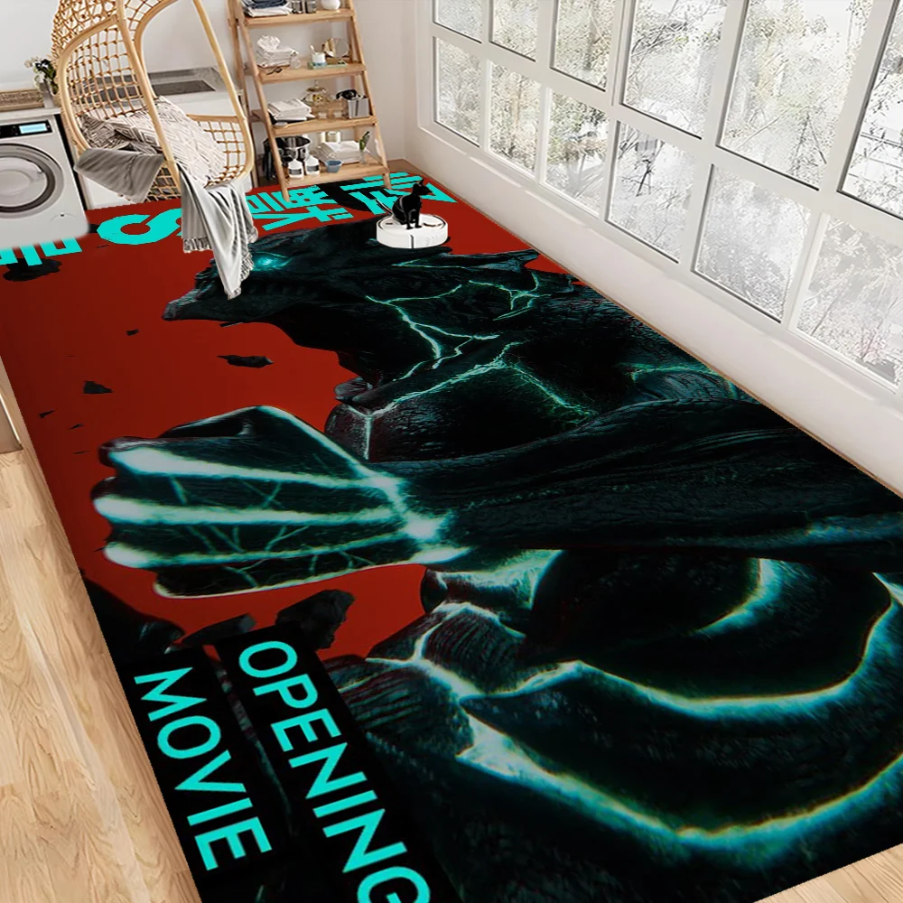 

Anime K-kaiju No. 8 Door Mat Washable Non-Slip Living Room Sofa Chairs Area Mat Kitchen Doormat Area Rug