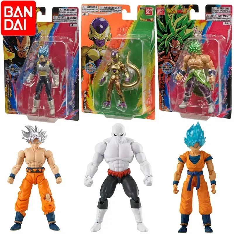 Bandai Anime Dragon Ball Shf Super Evolve Ultra Instinct Ssj Blue Goku Vegeta Jiren Broli Gold Frieza Action Figure Toy